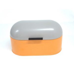 metal steel bread box