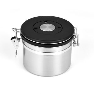 stainless steel kitchen canister