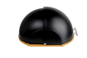 bread canister with bamboo board