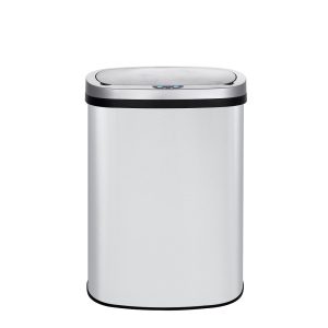 stainless steel trash can