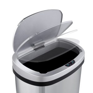 touchless trash bin