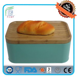 metal steel bread box