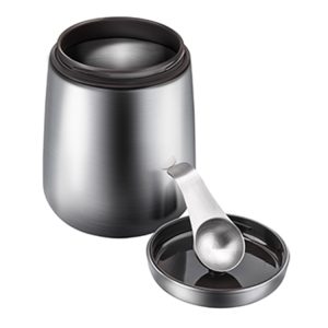 stainless steel coffee canister for kitchen