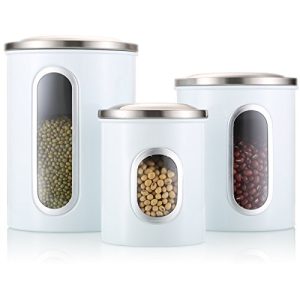 blakc kitchen canister