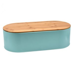 green coating bread box