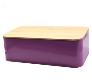 violet bread container
