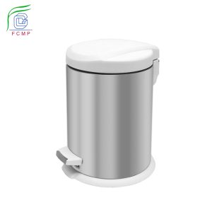 stainless steel pedal bin