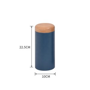 stainless steel kitchen canister