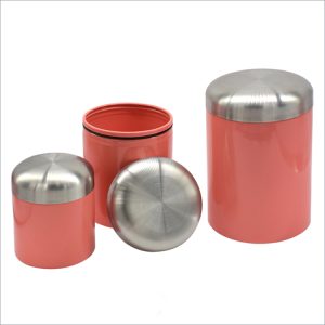 stainless steel canister set
