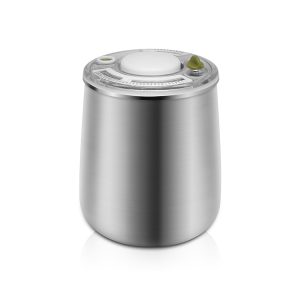 silver kitchen canister