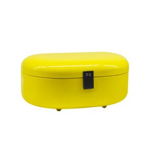 yellow coating bread box