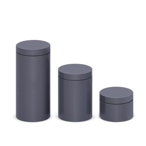 gray coating canister