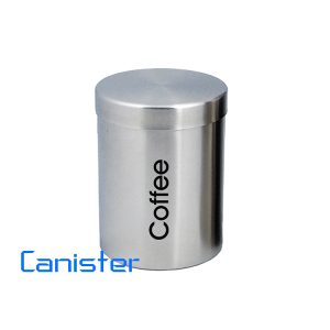metal steel canister