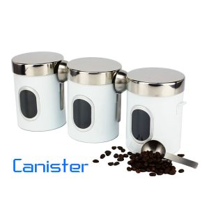 powder coating canister set