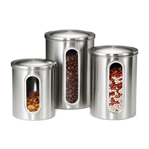 stainless steel canister