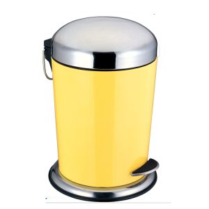 yellow coating waste bin