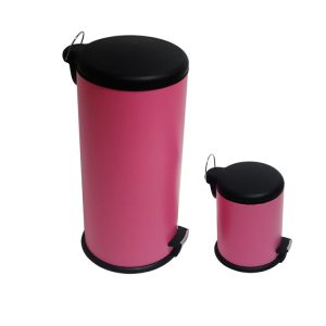 metal steel trash can