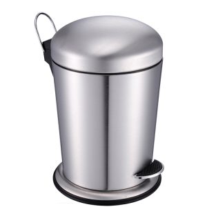 stainless steel trash can